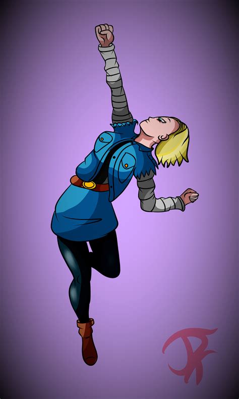 Andriod 18 by J0YPAD on DeviantArt