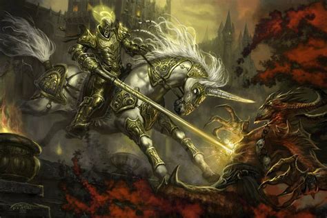 Aasimar Paladin by TARGETE | Concept art world, Aasimar, Fantasy ...