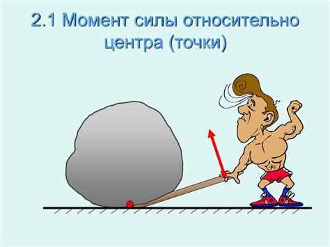 Момент силы относительно центра (точки) - презентация онлайн