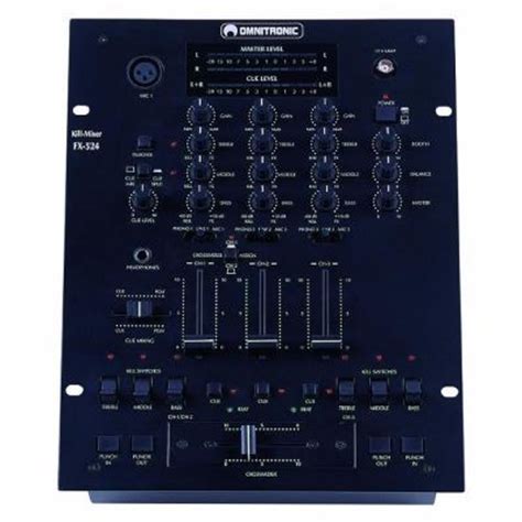 Omnitronic FX-524 Kill-Mixer | Musikhaus