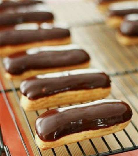 Шоколадные Эклеры | Eclair recipe, Chocolate eclair recipe, Baking