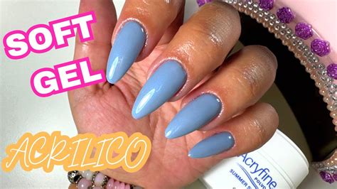 💅UÑAS SOFT GEL CON ACRILICO EN VIVO Dani DIY lleguemos a los 100K de ...