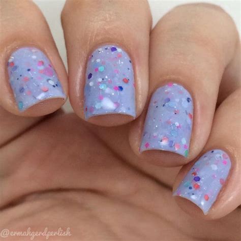 crelly jelly bean crelly glitter   nail polish  mdj etsy