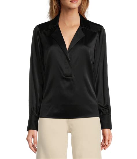 Black Women's Casual & Dressy Blouses | Dillard's