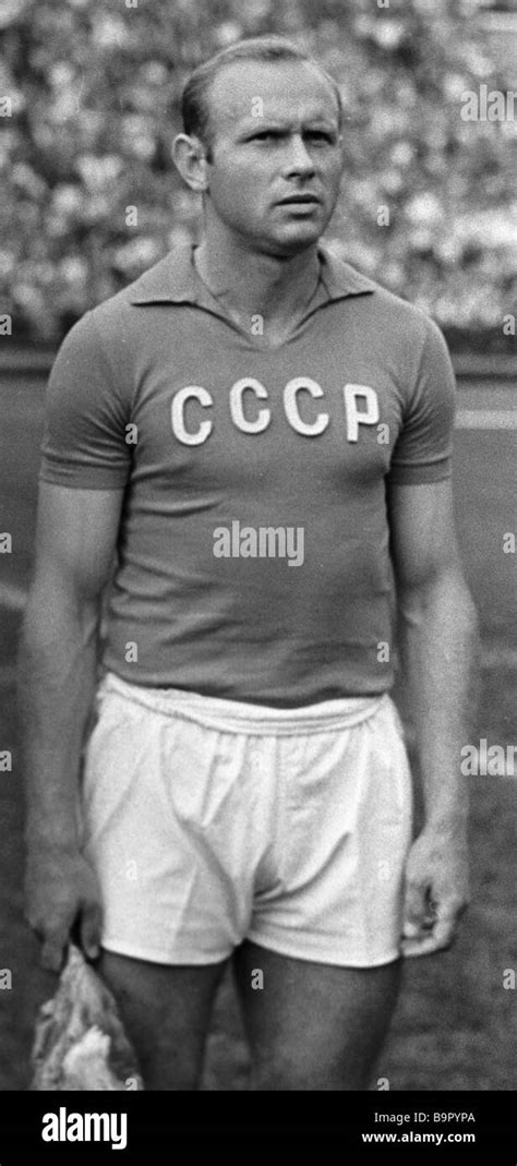 Eduard Streltsov a forward with the USSR national football team and the ...