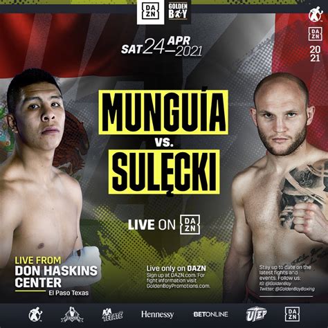 Maciej Sulecki Injured, Jaime Munguia Lookig For Replacement For April ...