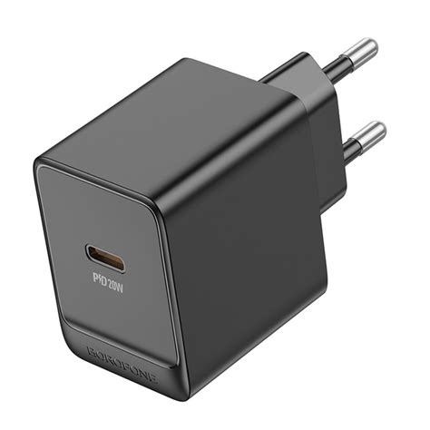 Зарядное устройство с быстрой зарядкой BOROFONE BAS13A |1Type-C, PD20W ...