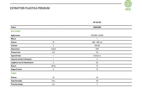 Aspiratore GP 1/27 EXT | Macchine Pulizie