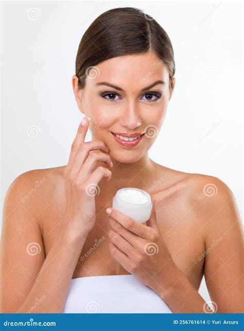 You Should Try Out this Moisturizer. Cropped Studio Portrait of a