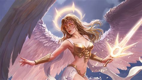 Angel And The Demon 4k Wallpaper,HD Artist Wallpapers,4k Wallpapers ...