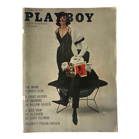 Playboy September 1961 Christa Speck Vintage