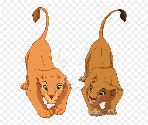 Nala Png File - Lion King 2 Nala And Kiara, Transparent Png - vhv