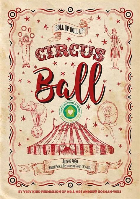 shn circus ball  tysoe parish community