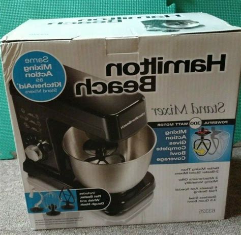 Hamilton Beach Stand Mixer Powerful 300 Watt Motor