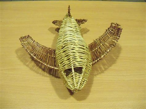 Сувенир "Самолёт" | Weaving art, Weaving designs, Weaving