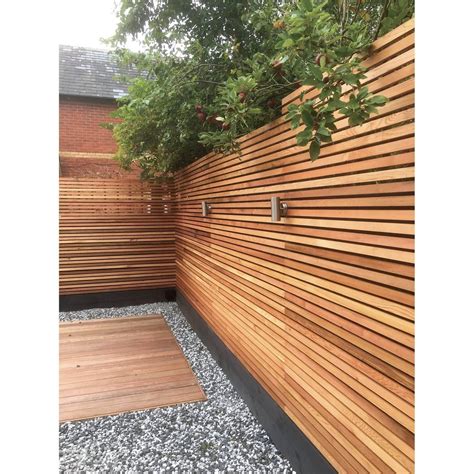 timber garden screens fasci garden