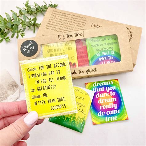 Wizard Of Oz Gifts: Wonderful Wizard Tea Gift Set - Victoria Mae Designs