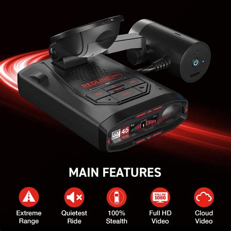 Escort Redline 360C Laser Radar Detector & Escort M2 Smart Dash Cam