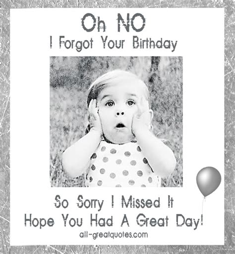 You Forgot My Birthday Quotes. QuotesGram