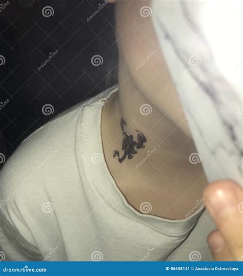 Tattoo stock image. Image of weird, love, scorpion, tattoo - 86608141