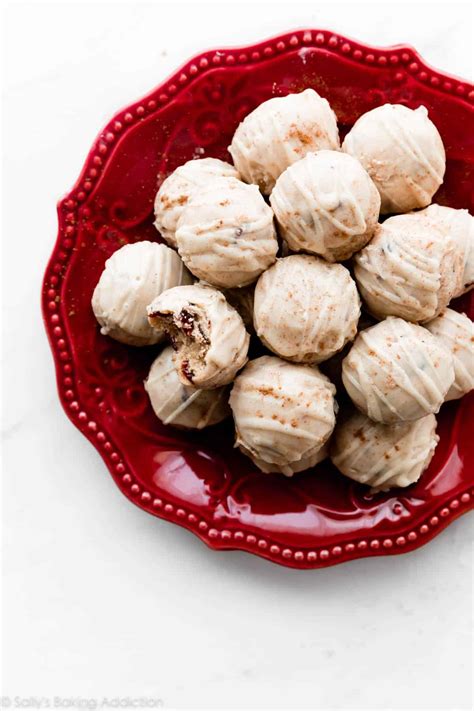 Cranberry Spice Cookies with Eggnog Icing - Sally's Baking