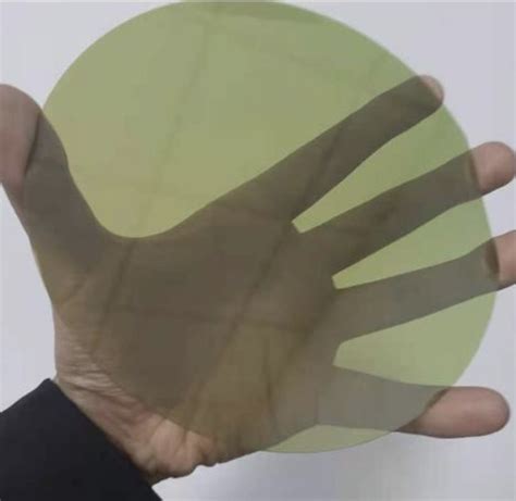 Polished 100mm SIC Epitaxial Silicon Carbide Wafer 1mm Thickness For ...