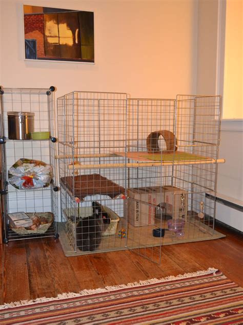 diy bunny cage 6
