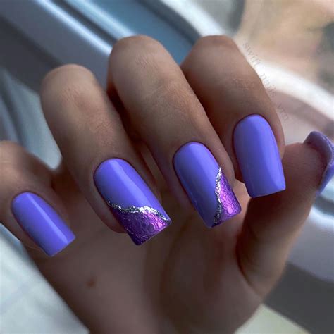 Маникюр сиреневый | Vacation nails, Nail designs summer, Green nail designs