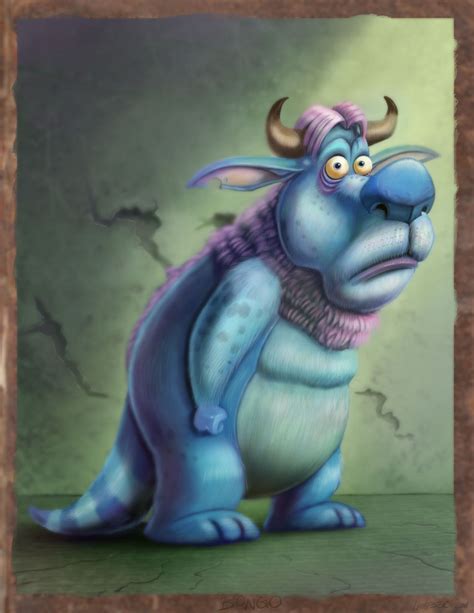 The illustrated world of Steve Harpster: Finished Monster