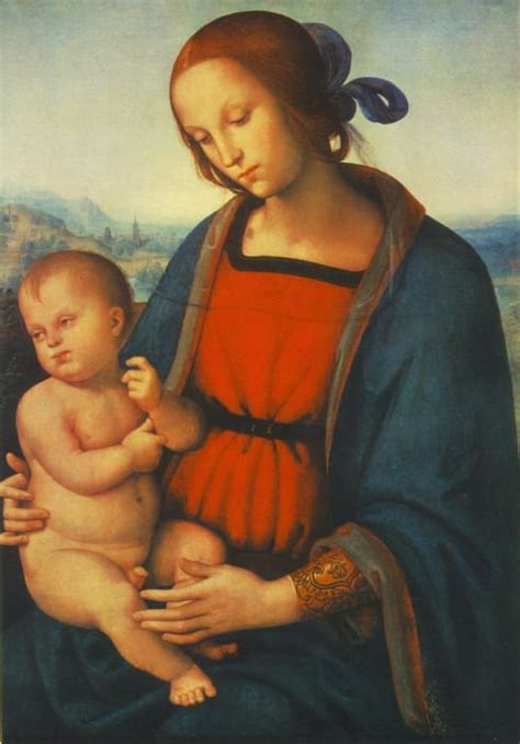 Мадонна с Младенцем, 1501 (картина) — Пьетро Перуджино