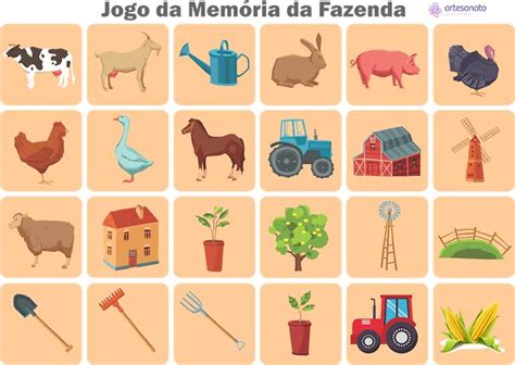 Jogo Da Memória Para Imprimir Adulto - Jogo da memória para imprimir em PDF e se divertir - Artesanato Passo a ...