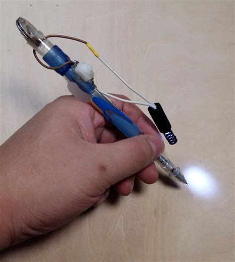 pencil  led lighting instructables