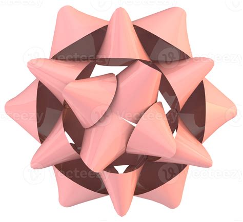 Pink bow ribbon 21456215 PNG