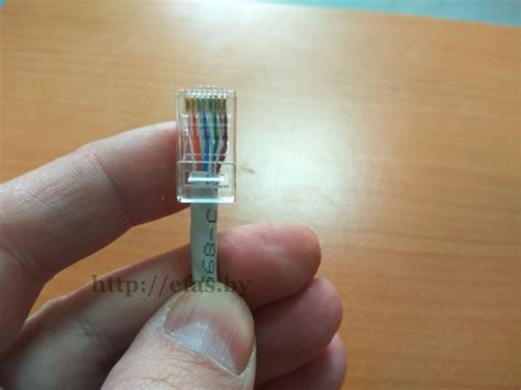 Как обжать витую пару