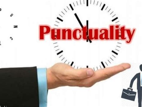 punctuality