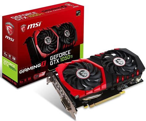 MSI GeForce GTX 1050 TI Gaming X 4GB Graphics Card | at Mighty Ape NZ
