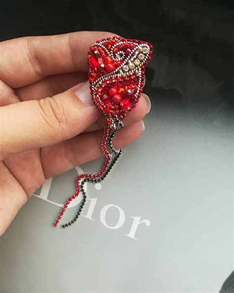 #моноклипса#моносерьга#ручнаяработа#хэндмэйд#etsy#embroidery# ...