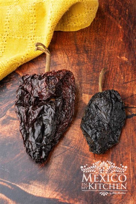 ancho chiles    cook   mexico