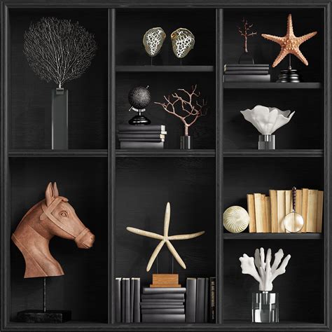 LuxDeco Decor Set - 3d model on Behance