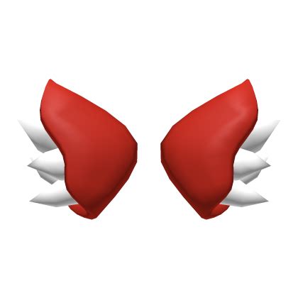 red cat ears roblox