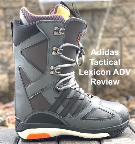 Adidas Tactical Lexicon ADV Snowboarding Boots Review - Old Guys Rip Too™
