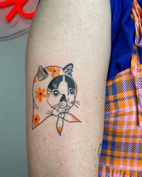 Custom Babushka Kitty Tattoos - Choose Your Fighter!