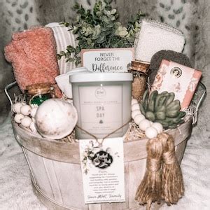 Spa Gift Basket, Gift Basket, Thank You Gift, Custom Gifts, Birthday Gift, Luxury Gift, Gifts ...