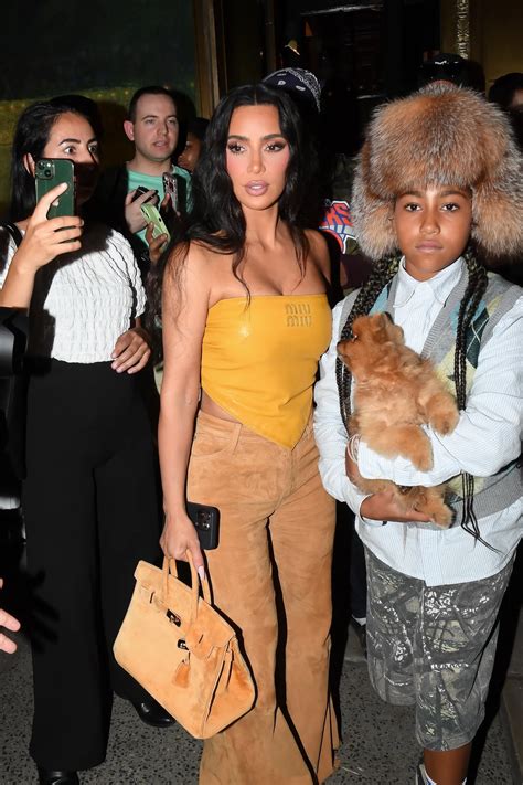 how old was kim k when she had north 4