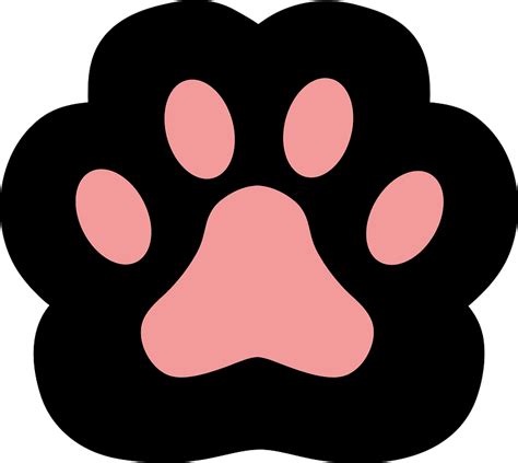 Cat Paw Print Clip Art Free