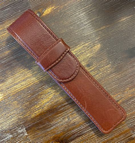 leather single  case brown