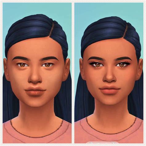 Sims 4 Makeup CC Skin Details