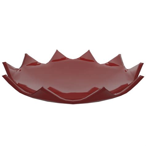 Red Ceramic Bowl 3D Model - TurboSquid 2043594