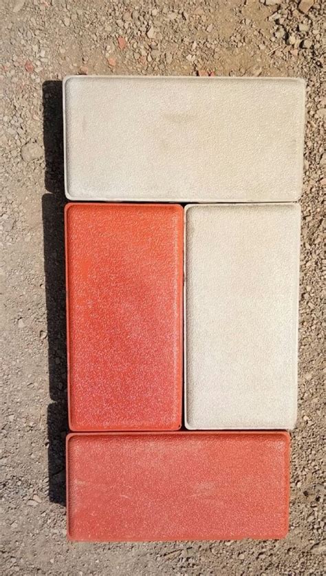 rectangular concrete paver block thickness mm  piece  nashik