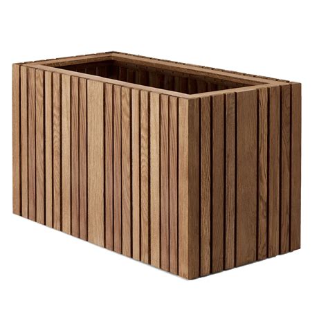 Outdoor Natural Wooden Rectangle Planter Home & Garden Pot For Plant Flower Pot Holder Wholesale ...